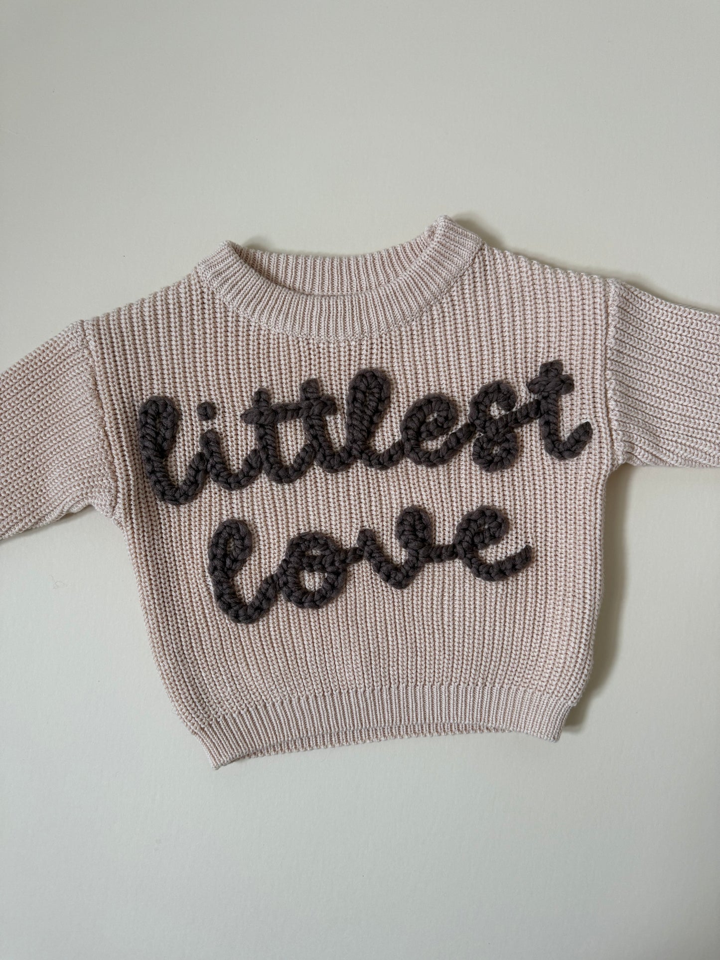 Chunky Name Sweaters