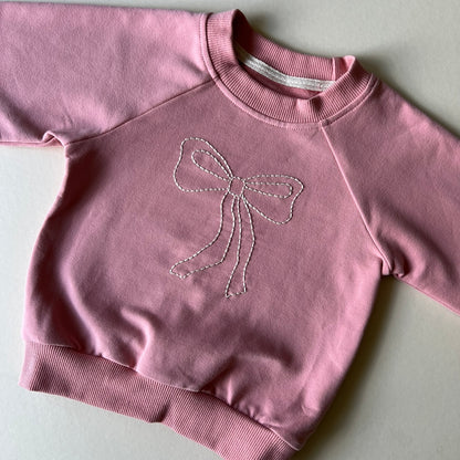 Personalized Pullover in Pink