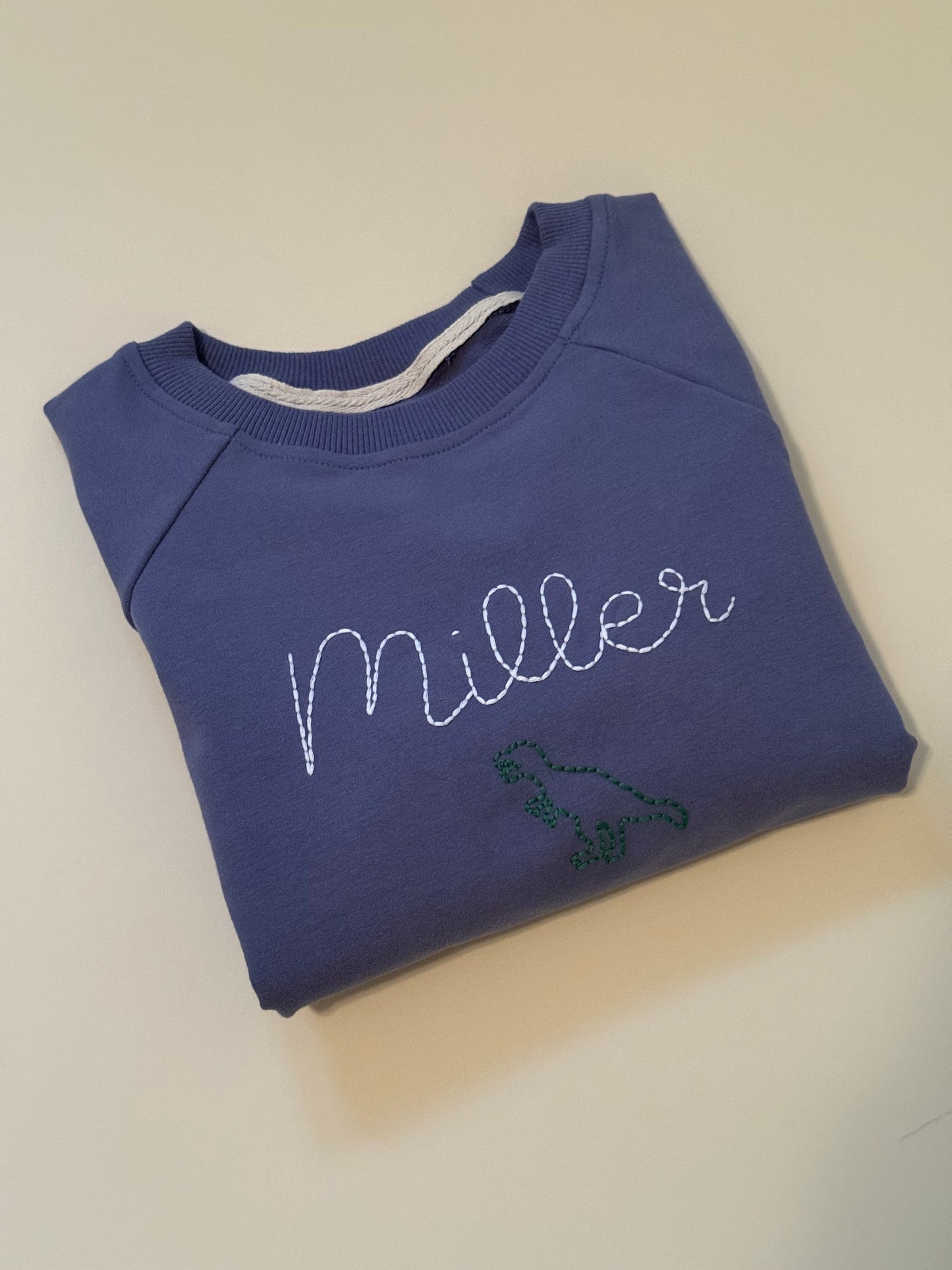 Personalized Pullover in Blue