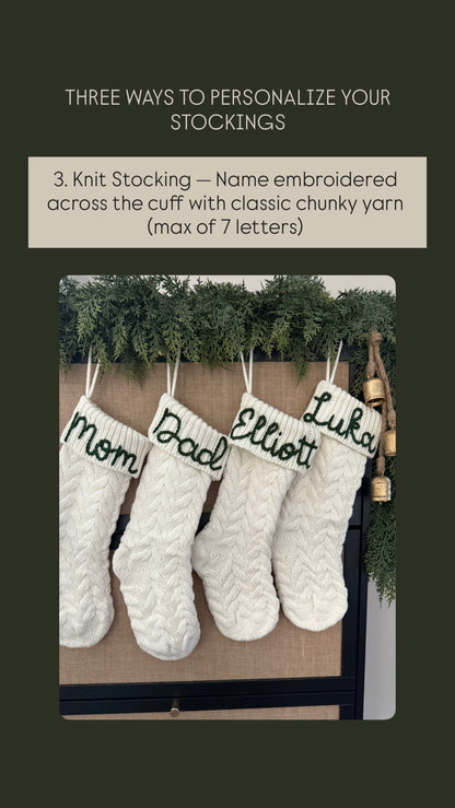 Personalized Stockings