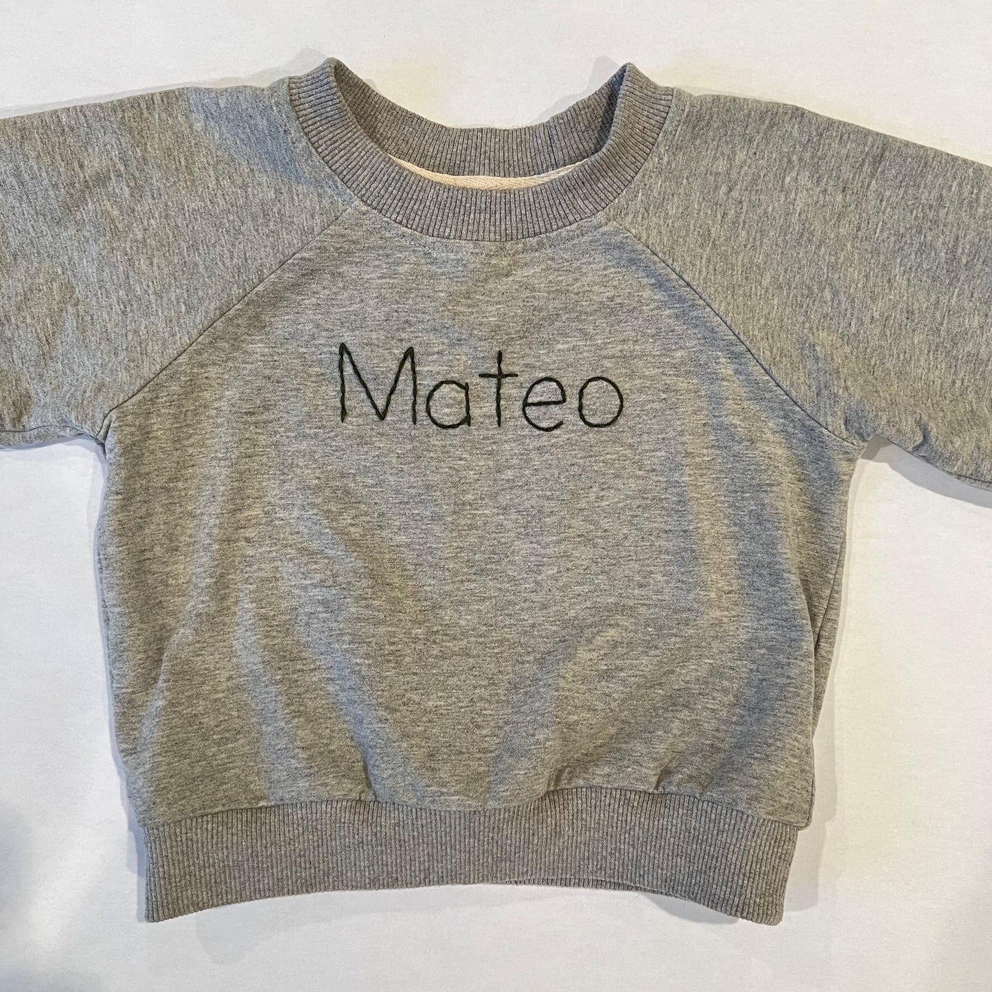 Personalized Pullover in Gray