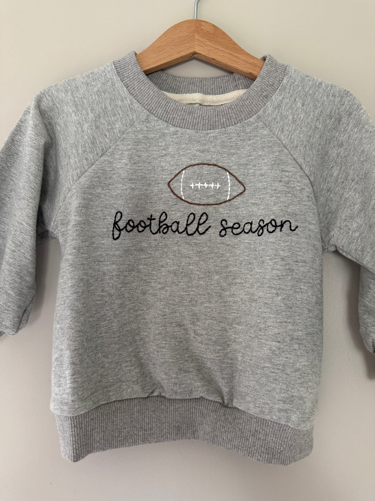 Personalized Pullover in Gray