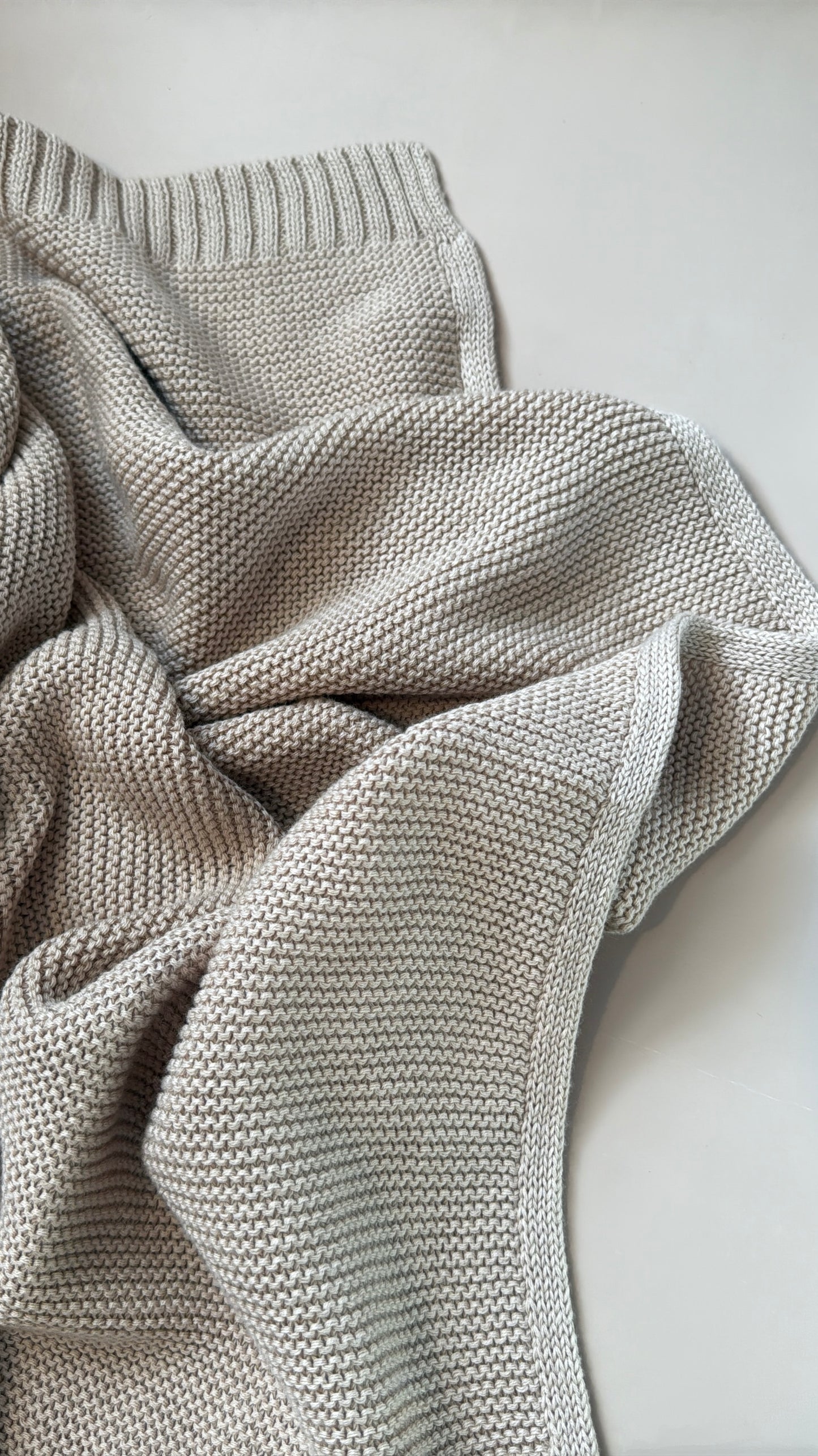 Personalized Blanket in Oat