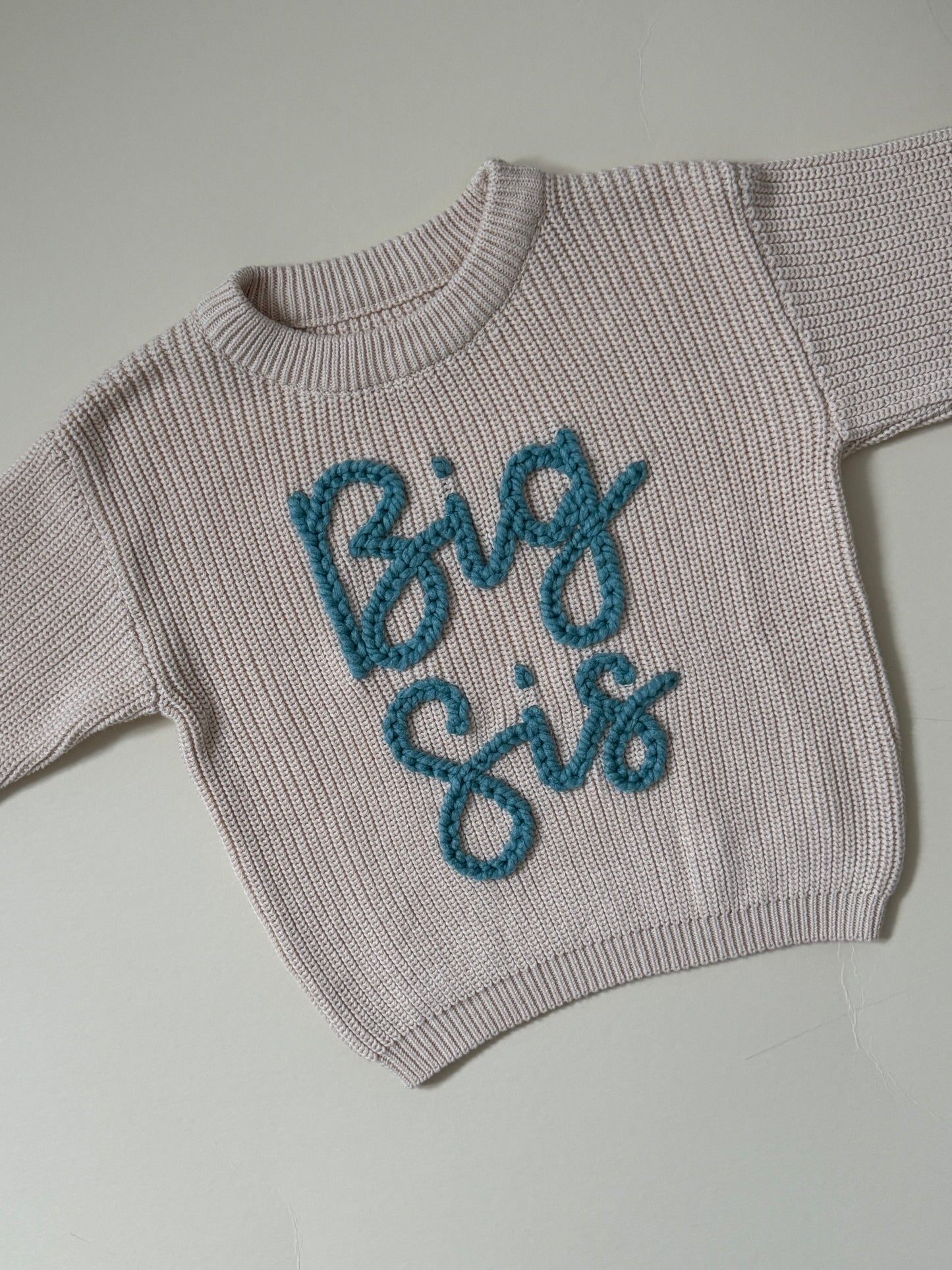 Chunky Name Sweaters