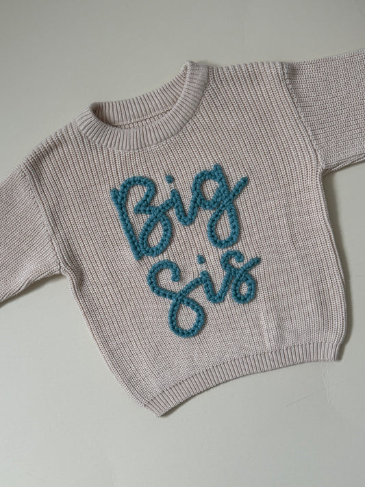 Chunky Name Sweaters