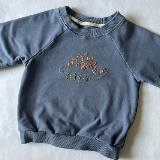 Personalized Pullover in Blue