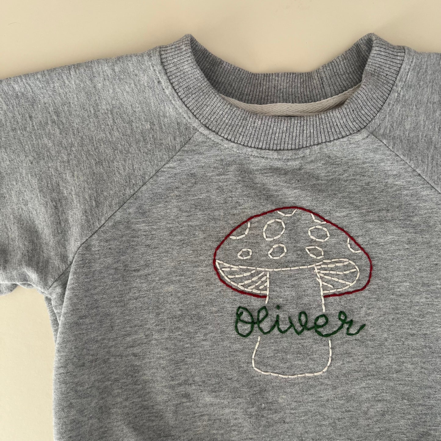 Personalized Pullover in Gray