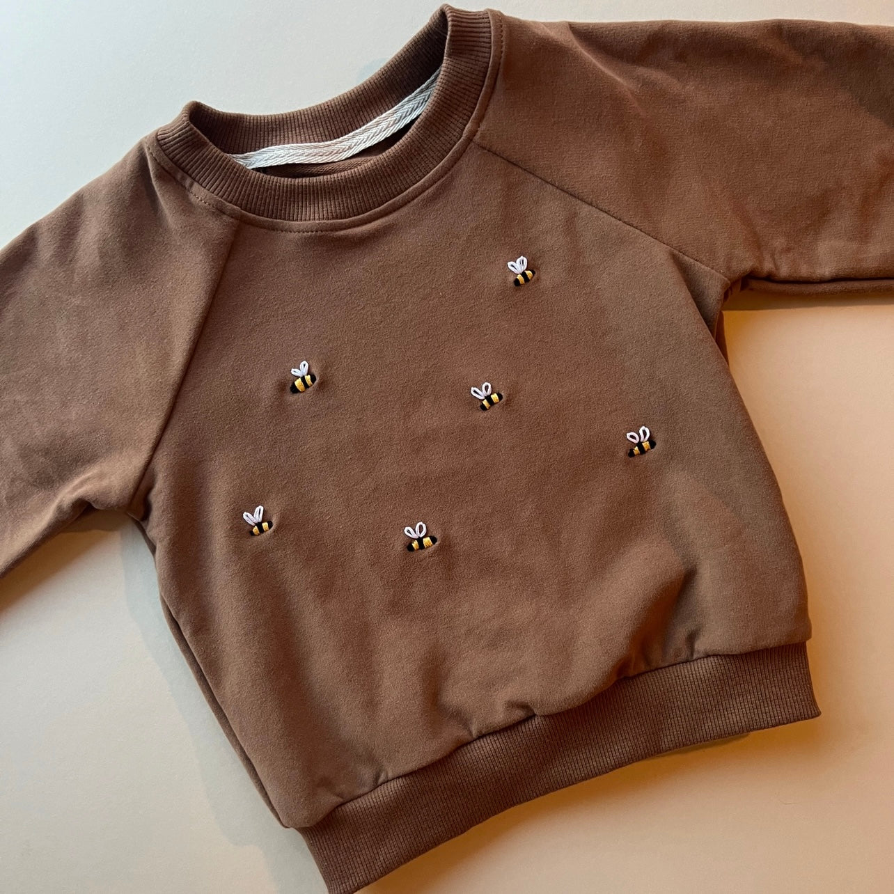 Personalized Pullover in Coffee