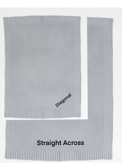 Personalized Blanket in Blue